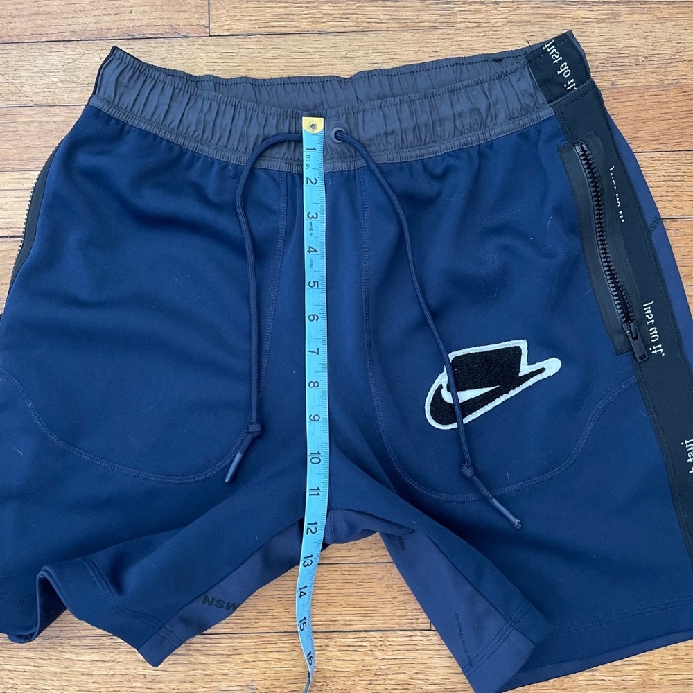 Nike NSW NSP Shorts Obsidian Anthracite | Men’s Small | Zip Pocket - Picture 6 of 9
